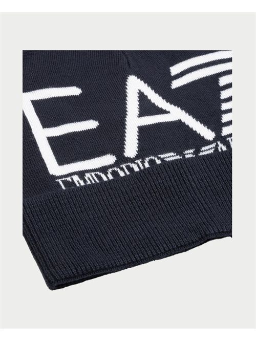 Cappello EA7 in maglia con logo EMPORIO ARMANI EA7 | 7X000006-AF11994MB038